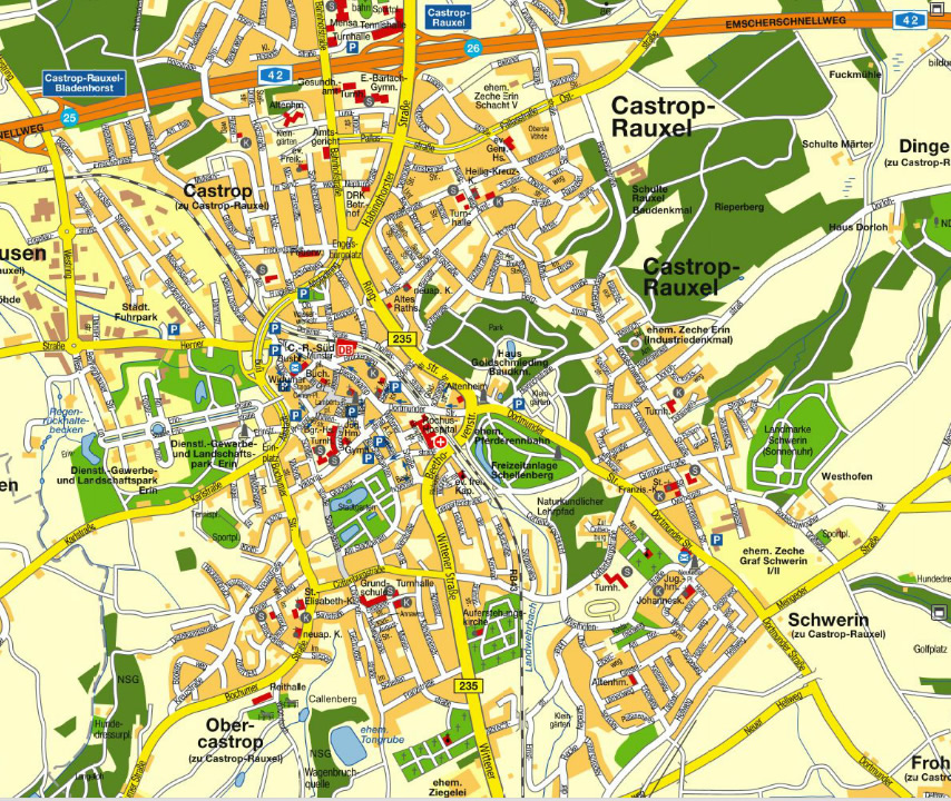 Dortmund map