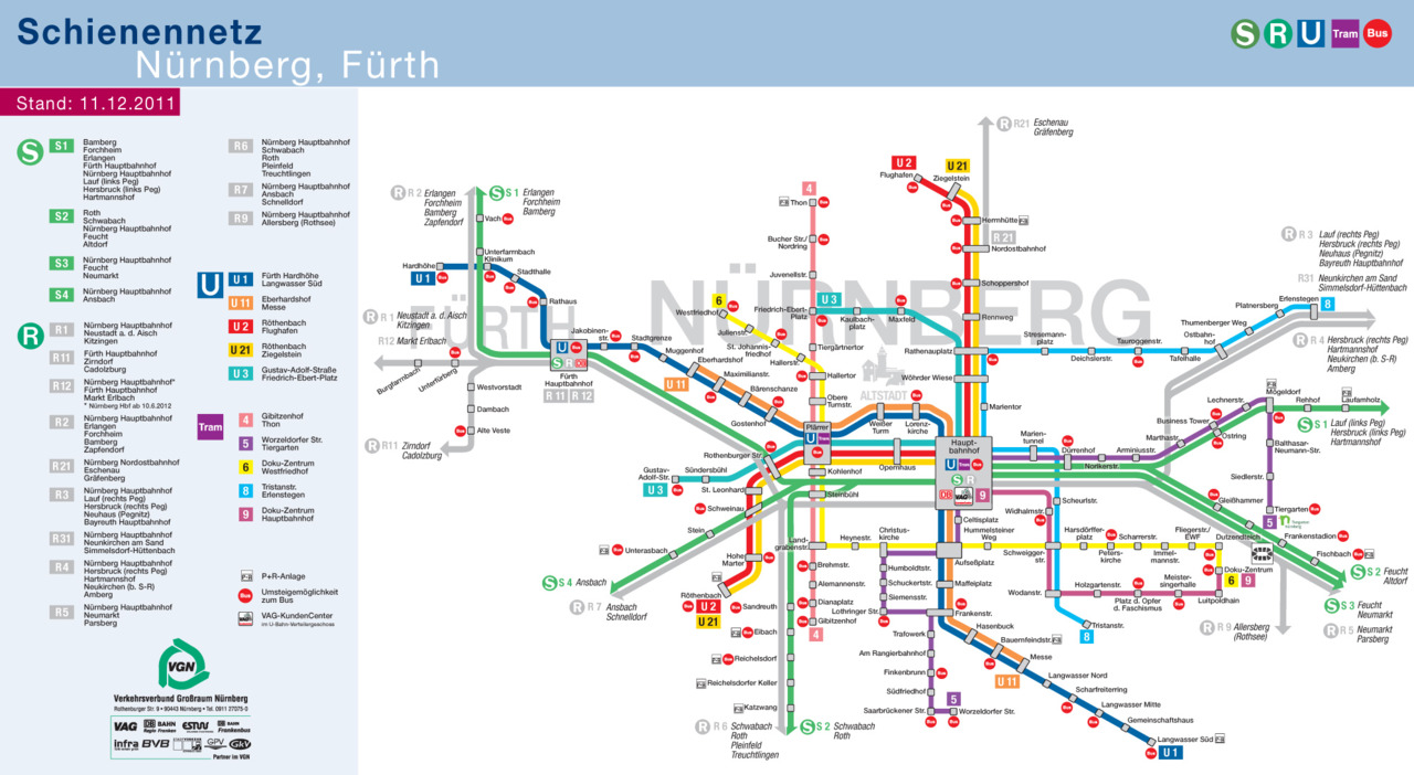 furth metro map