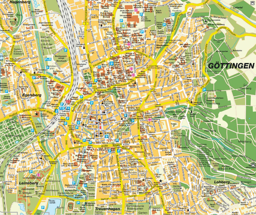Gottingen map