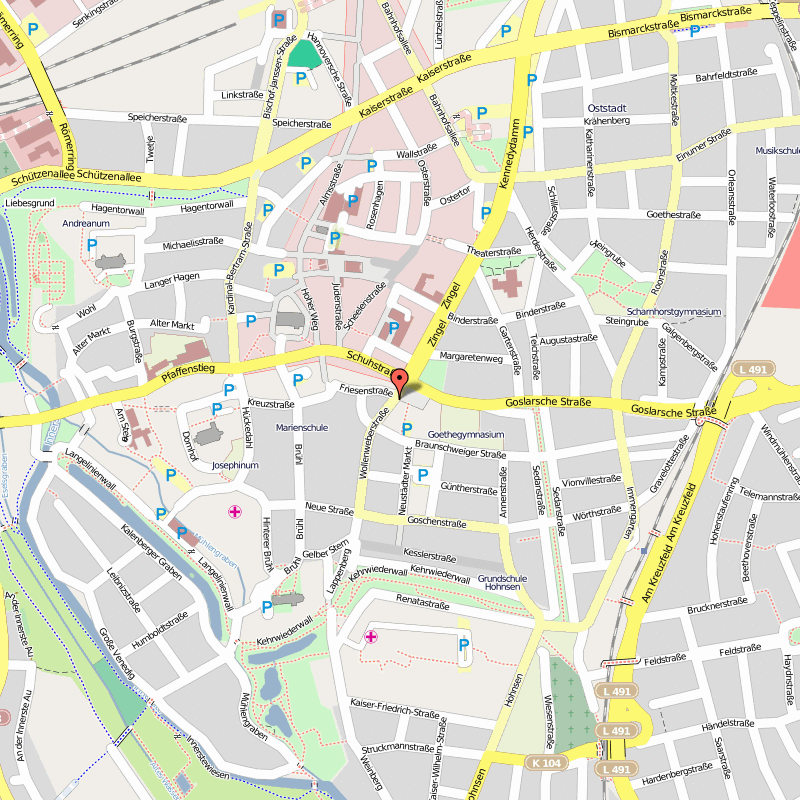 Hildesheim map