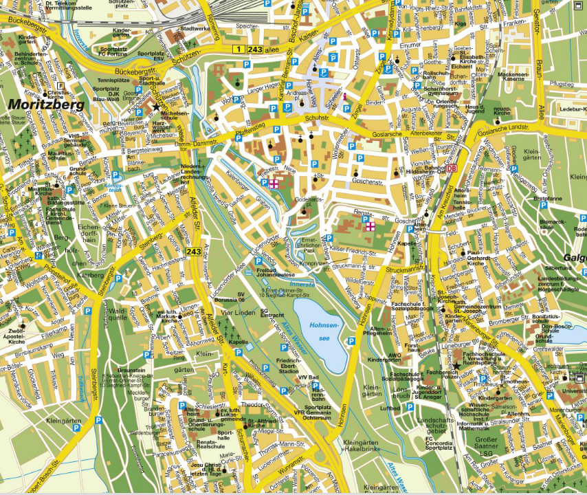 Hildesheim map