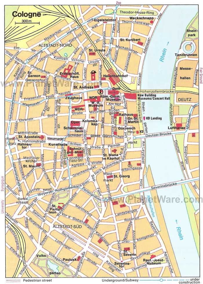 koln city map
