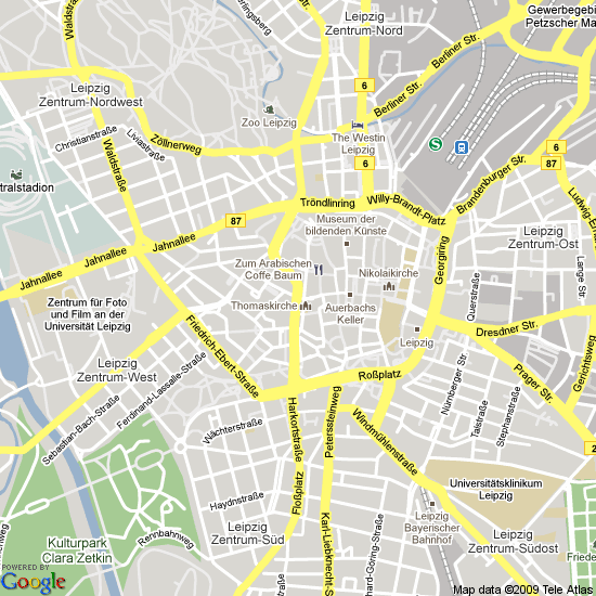 Leipzig Map