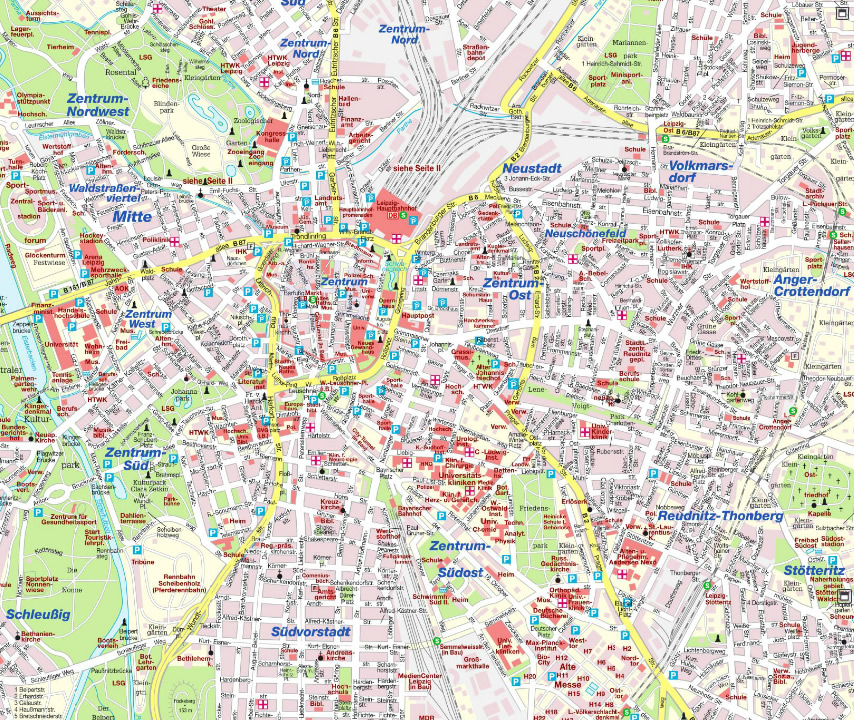 Leipzig map