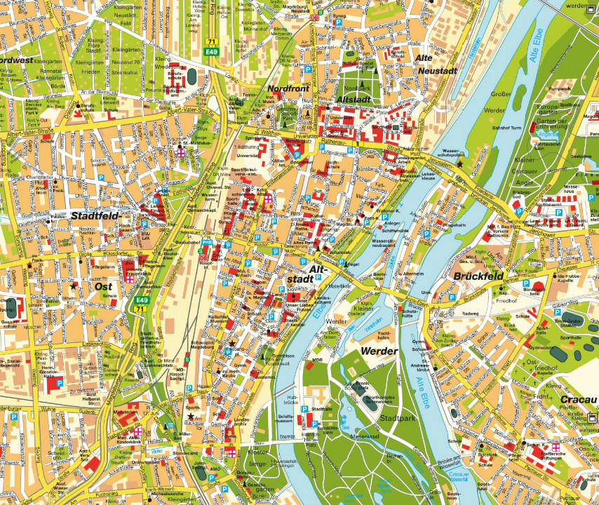 Magdeburg map