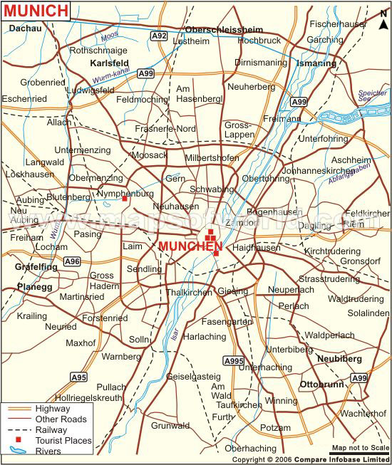 Munchen map