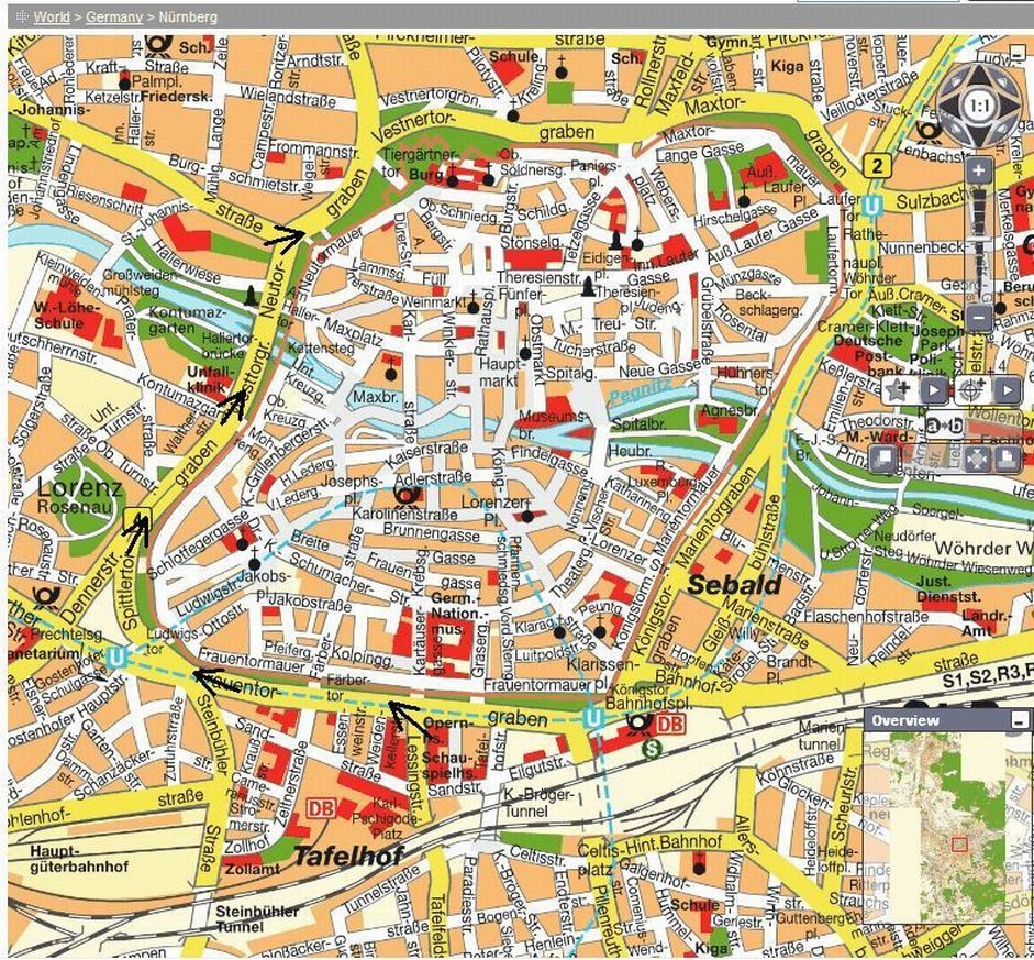 Norimberga Mappa - Mappa di Norimberga Offline - App Android su Google ...