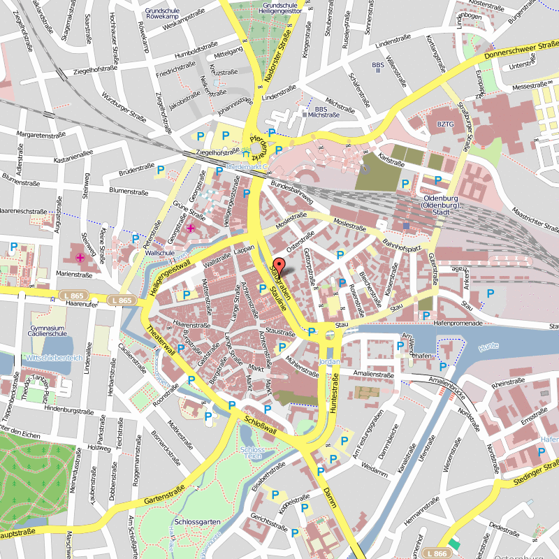 Oldenburg City Map