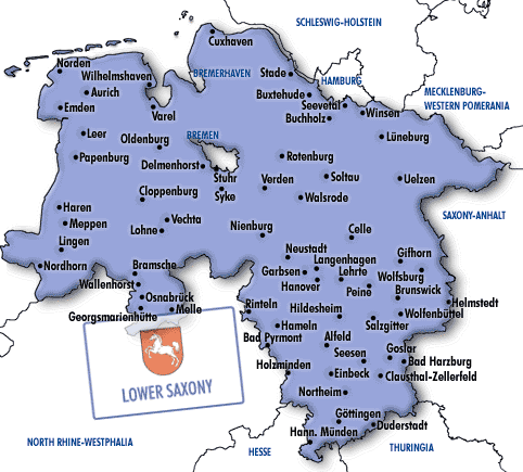 Oldenburg province map