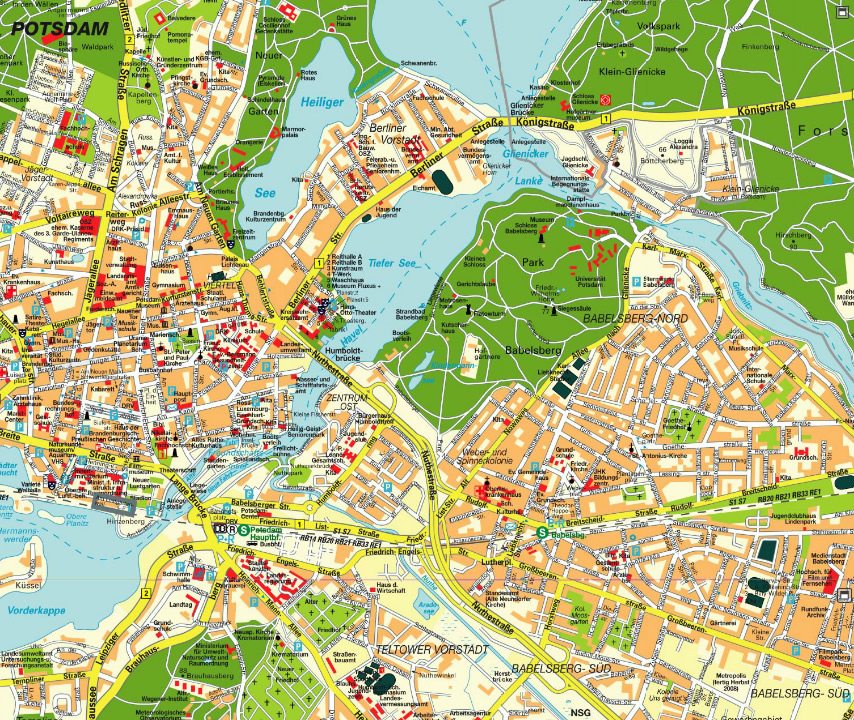Potsdam map