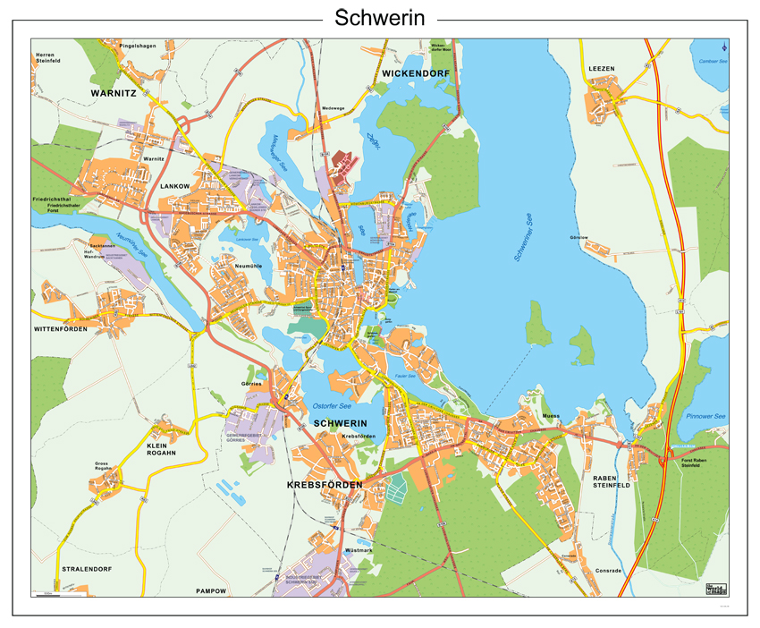Schwerin map