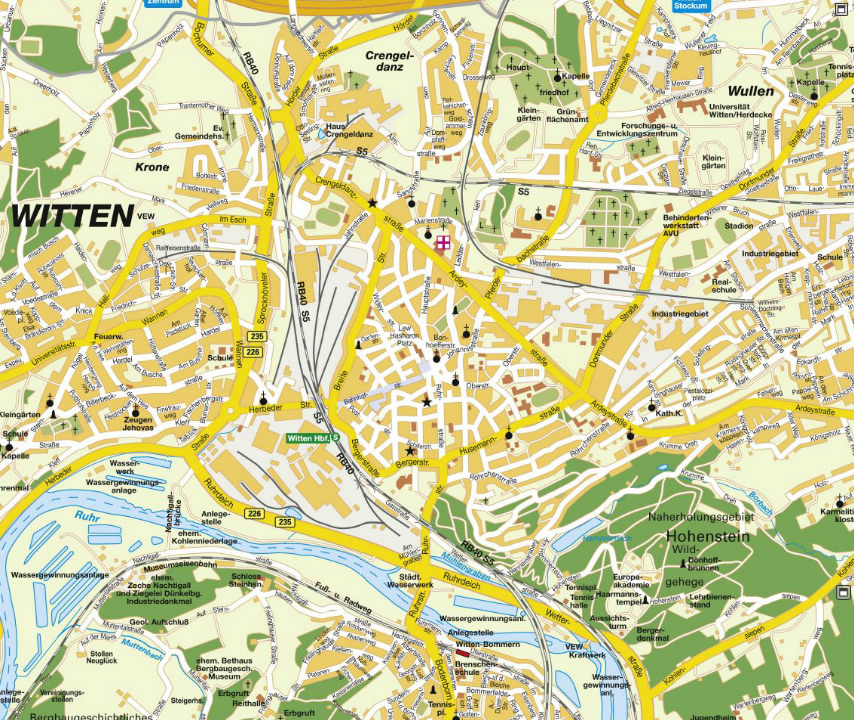 Witten map