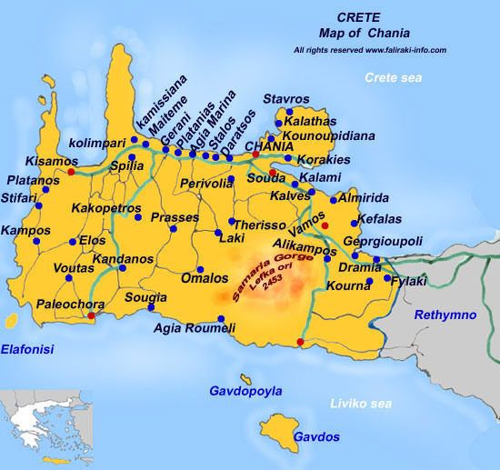 Chania Map