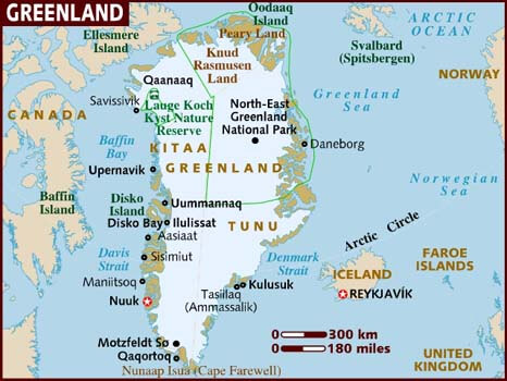 map greenland