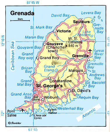 Grenada Road Map