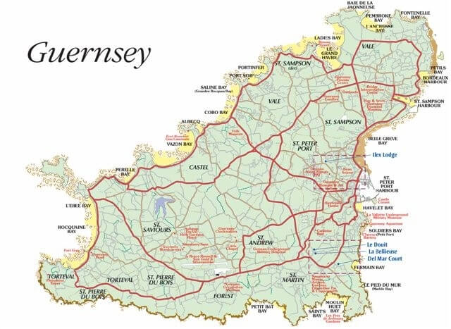 guernsey road map