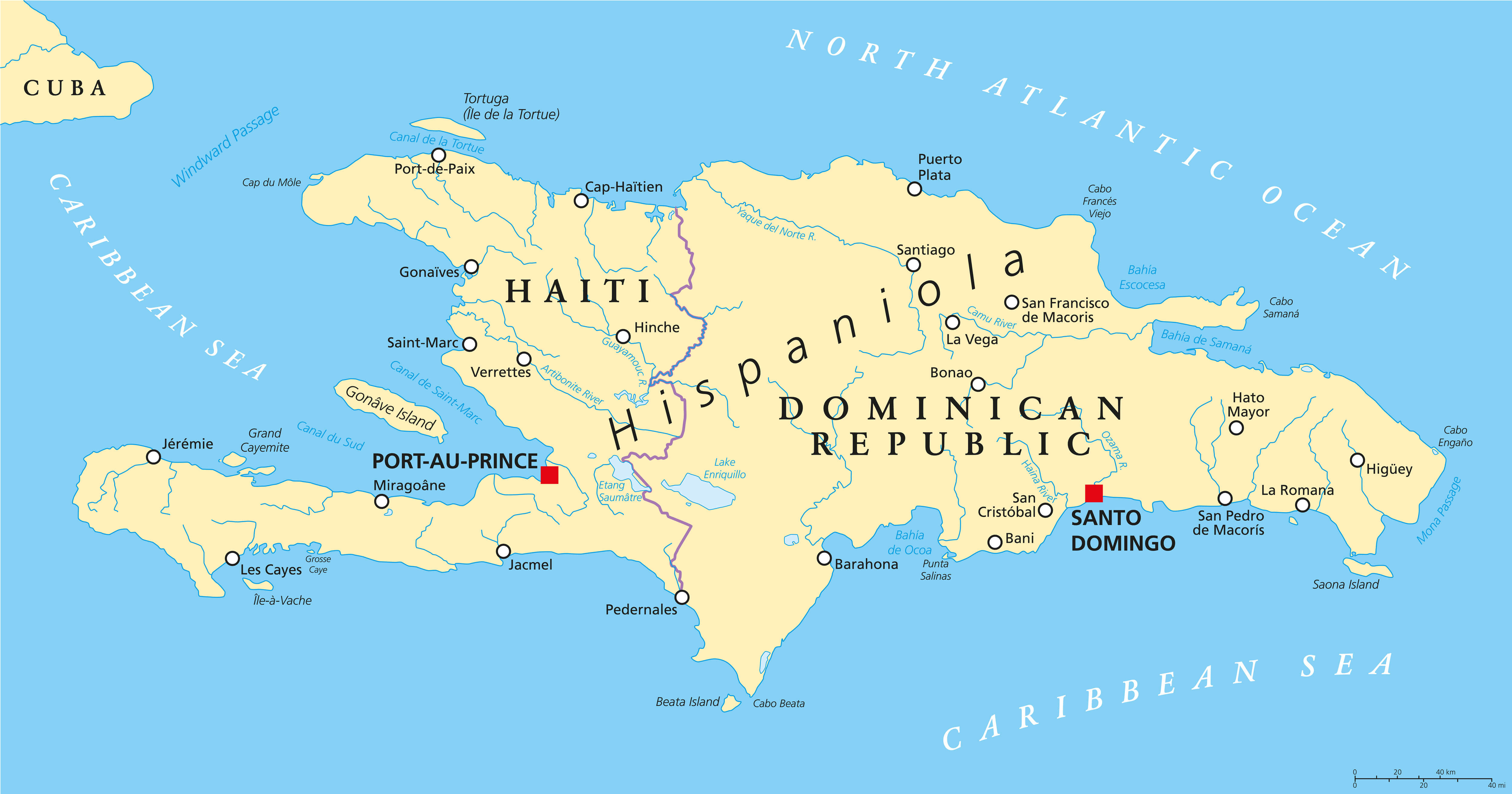 Haiti Map