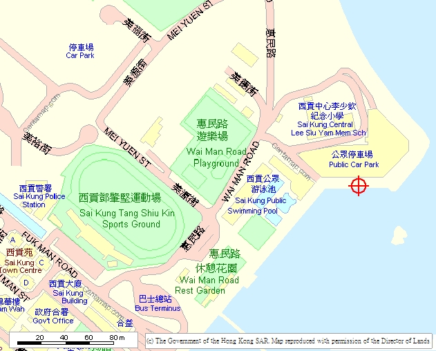 Sai Kung Waterfront Map