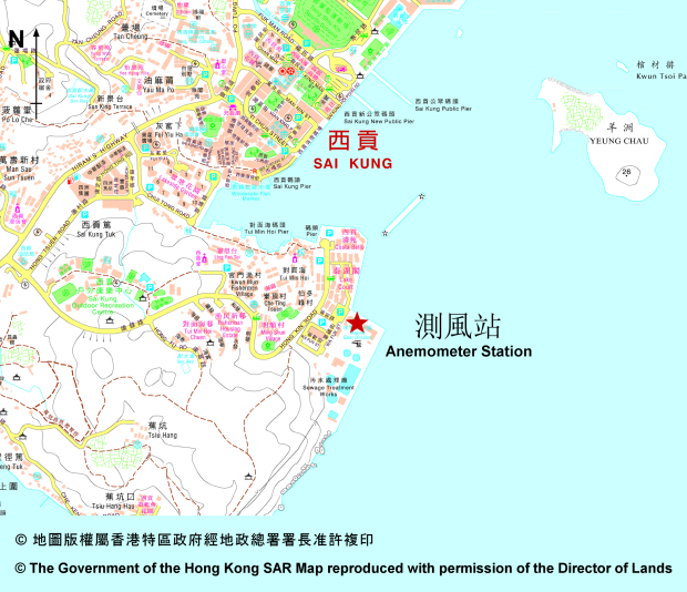 Sai Kung Location map