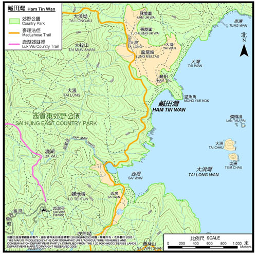 Sai Kung city map
