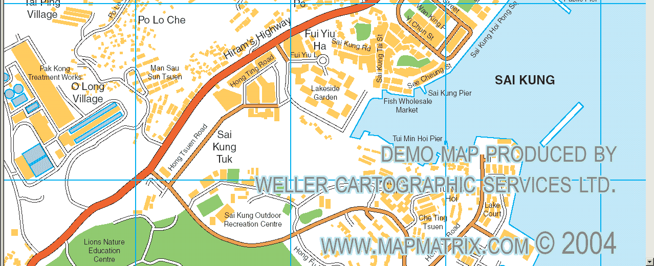 Sai Kung map