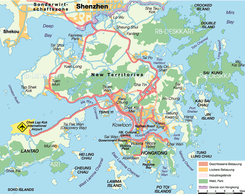 road map of Yuen Long