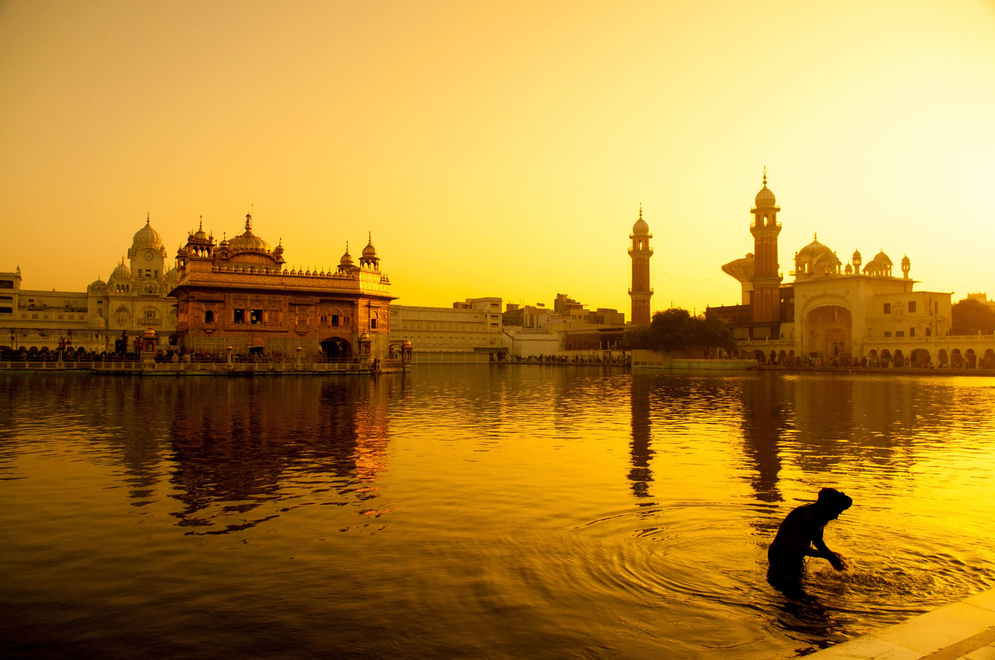 Golden Temple in Amritsar, India