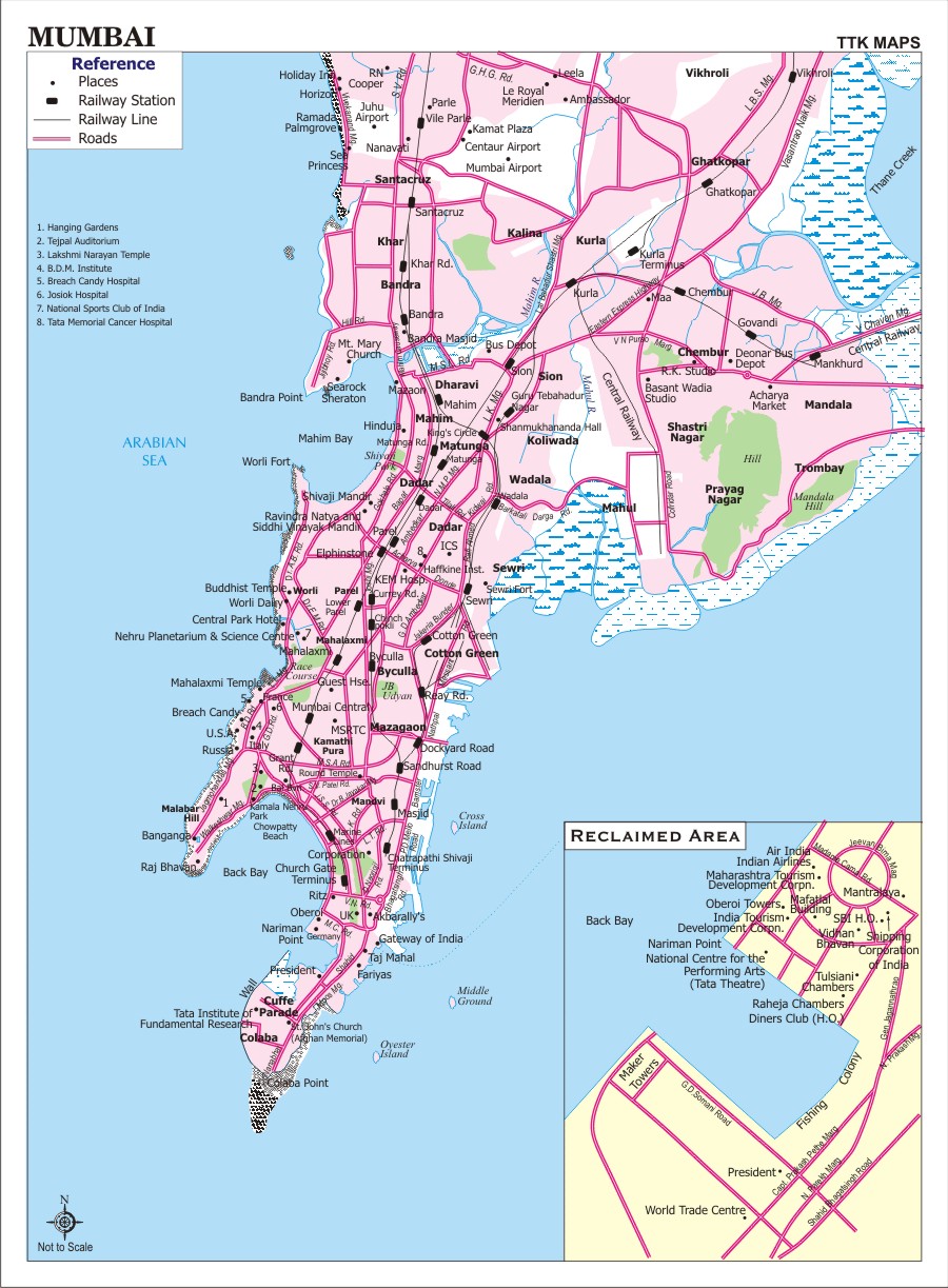 Bombay map