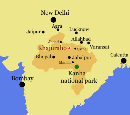 india Jabalpur map
