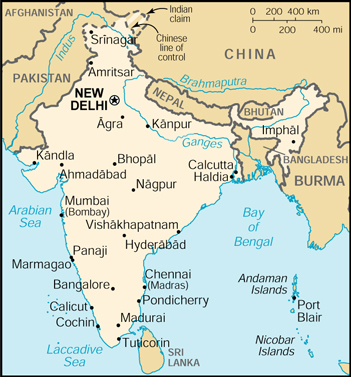 india Kanpur map