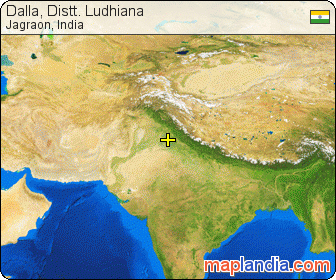 Ludhiana map india