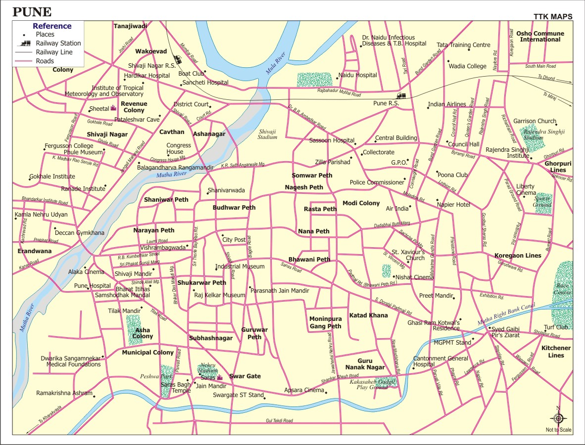 Pune City Map