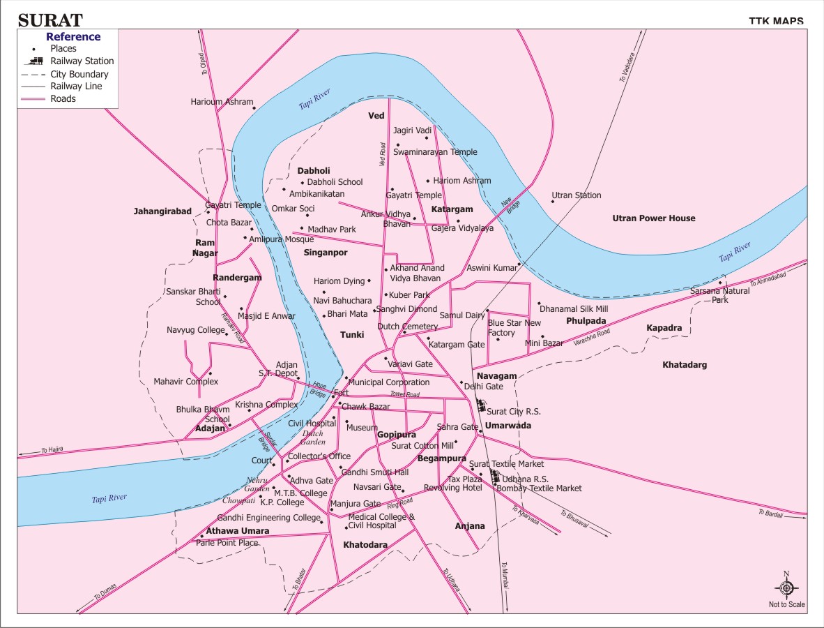 Surat Map