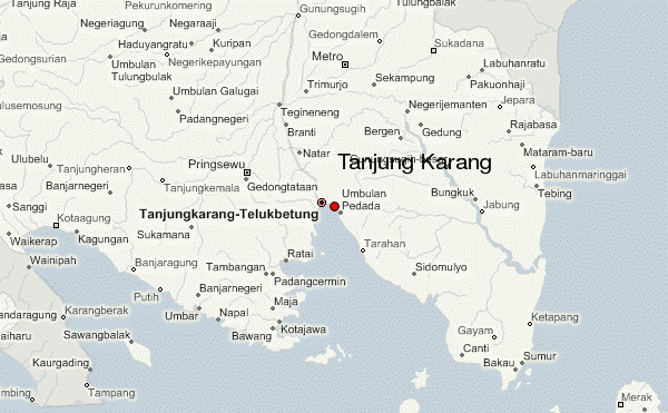 Bandar Lampung Map Bandar Lampung Map