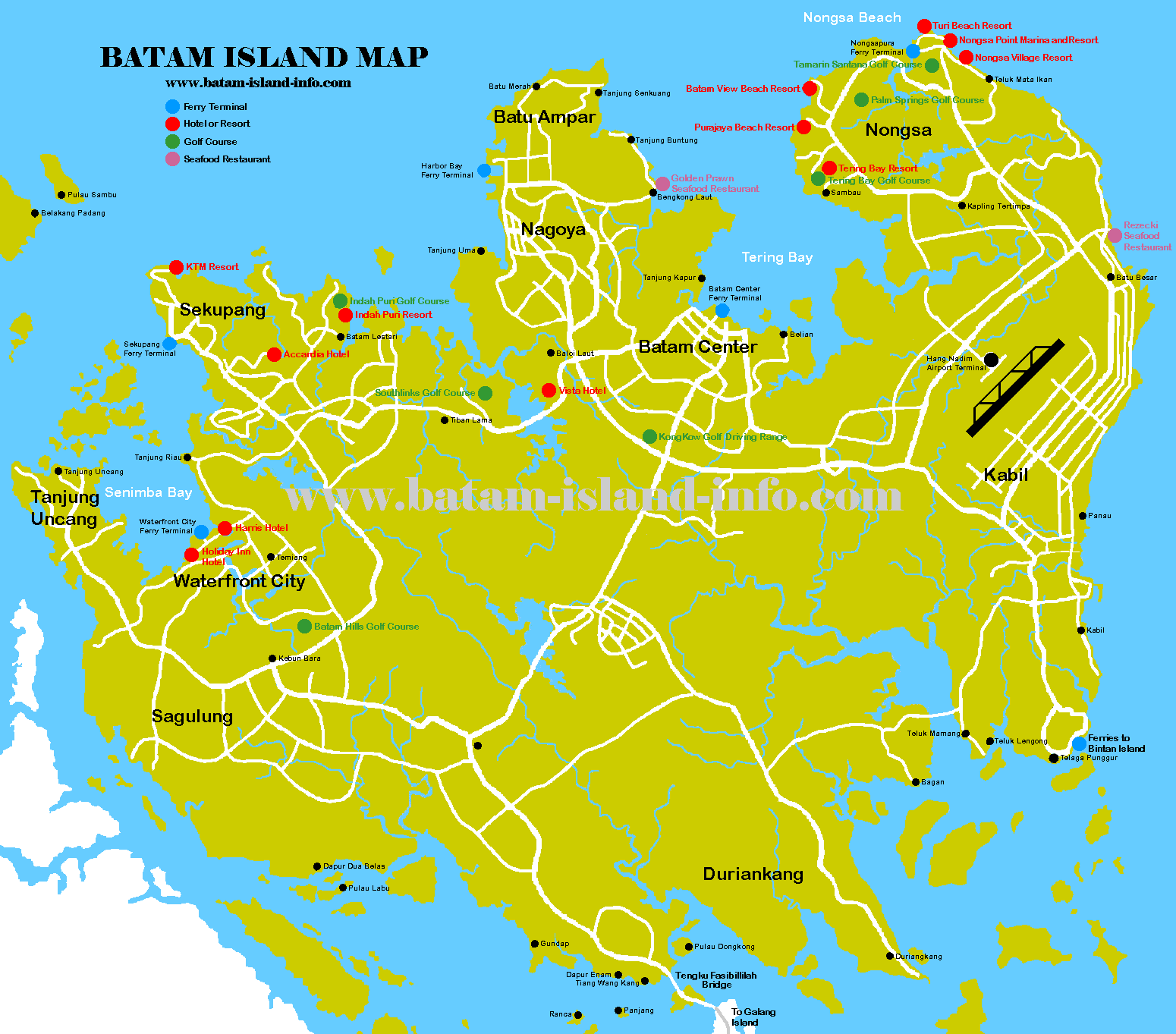 Batam Map