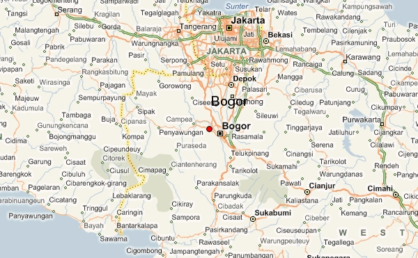 Bogor map