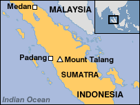 indonesia sumatra padang map