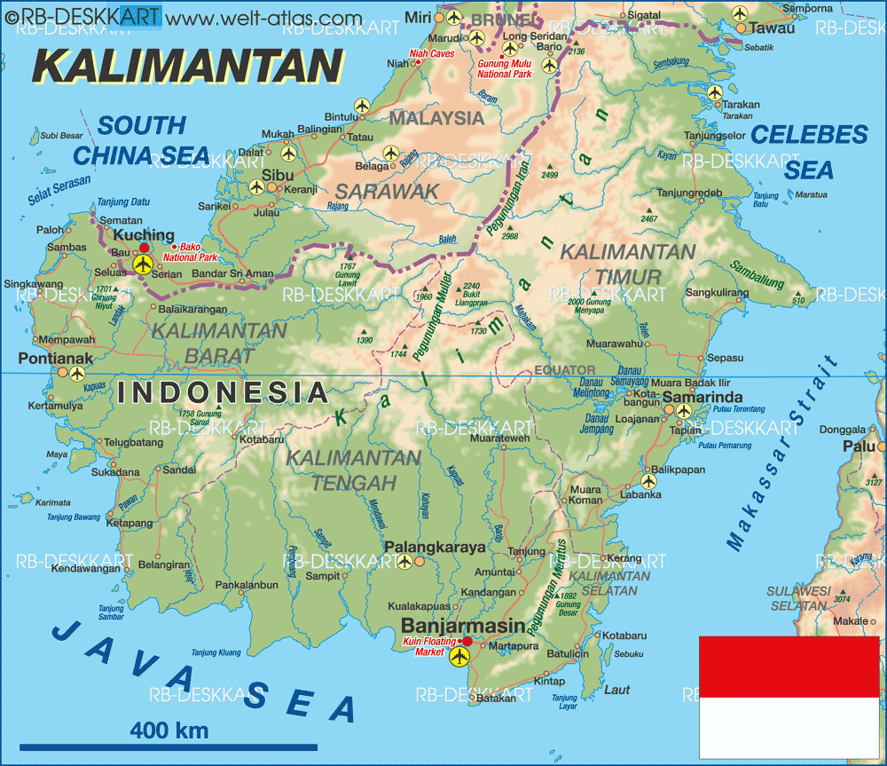 Pontianak Map Pontianak Map