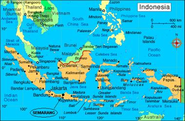 map of semarang indonesia Semarang Map Indonesia map of semarang indonesia