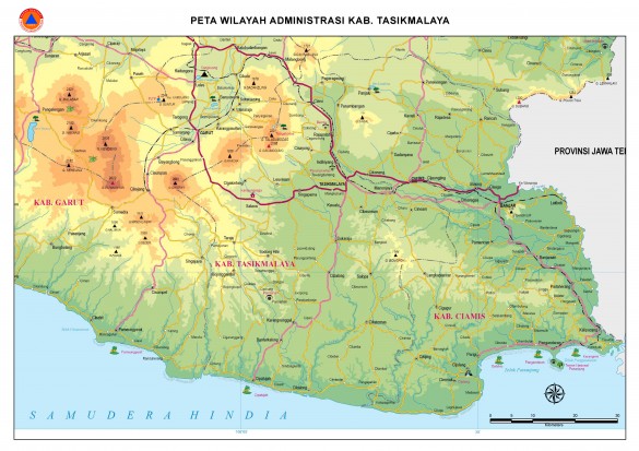 Tasikmalaya map