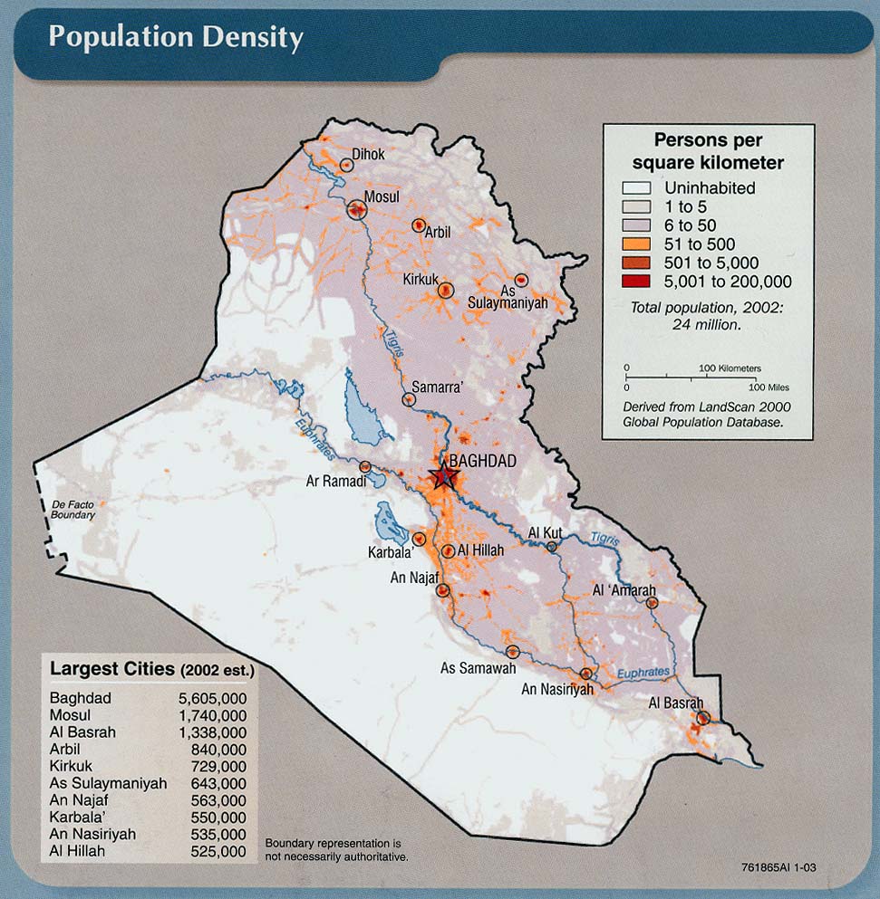 Baghdad Map