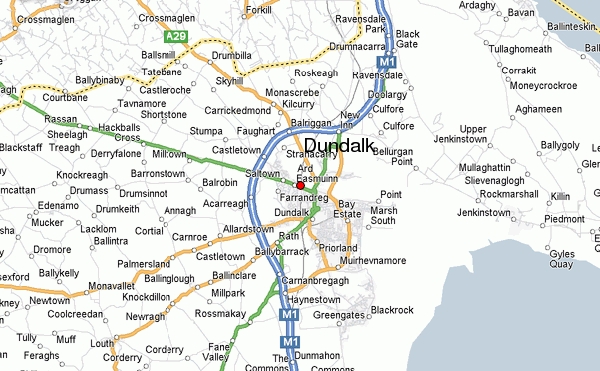 Dundalk map