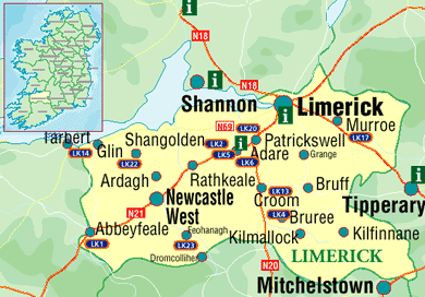 town map of limerick
