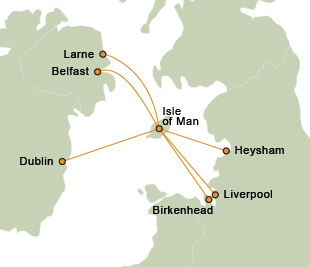 isle of man route map