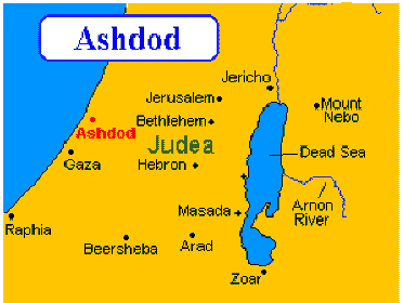 ashdod Map