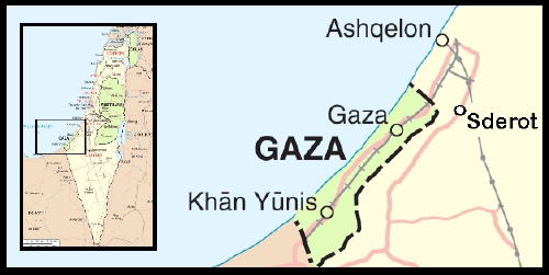 Ashkelon Map