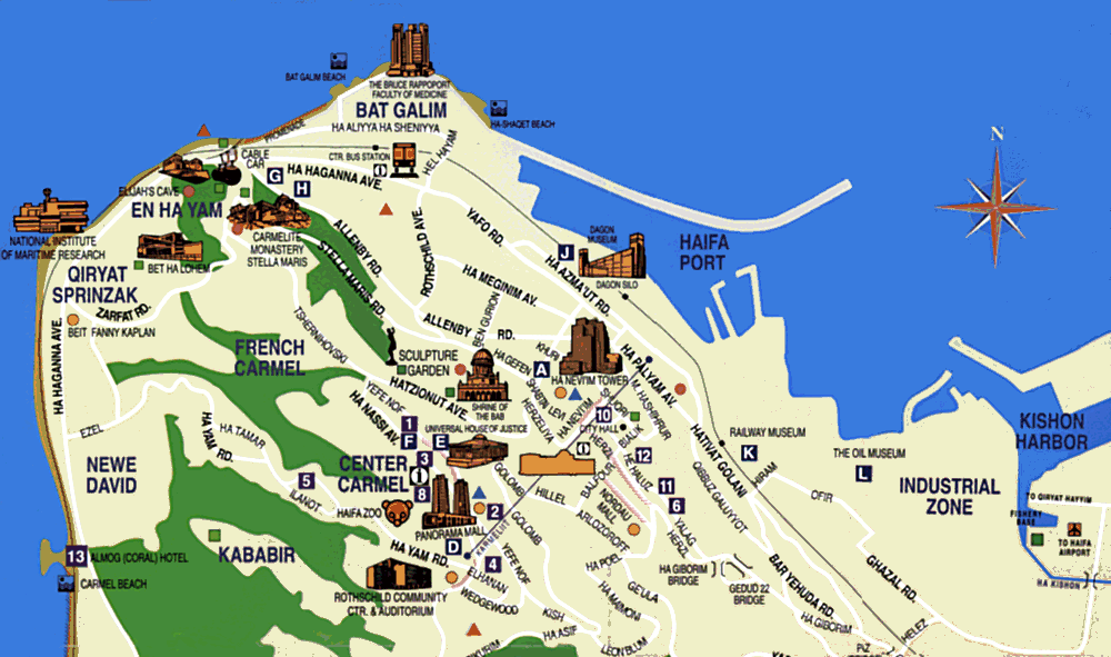 Haifa map