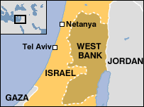 israel netanya map