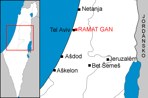 Ramat Gan location map