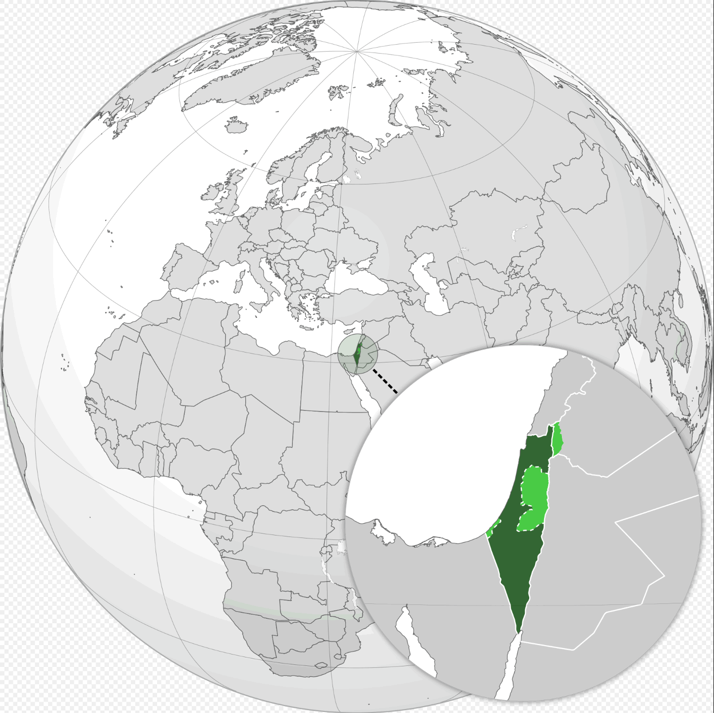 Where Is the Israel Located